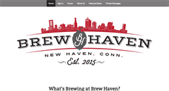Desktop Screenshot of brewhaven.org